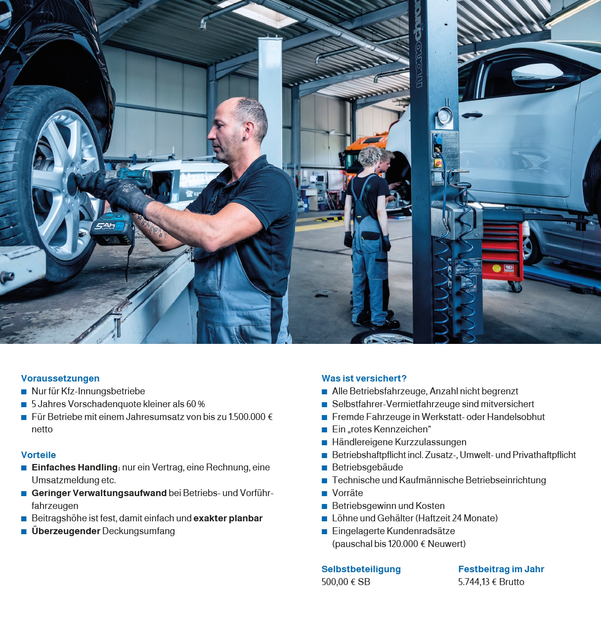 Flyer „GARANTA Spezial-Schutz" 