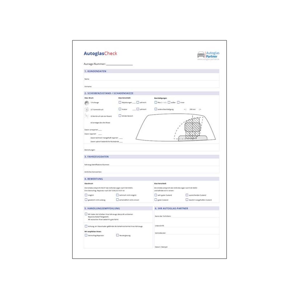 Autoglas-Partner: Block „AutoglasCheck"