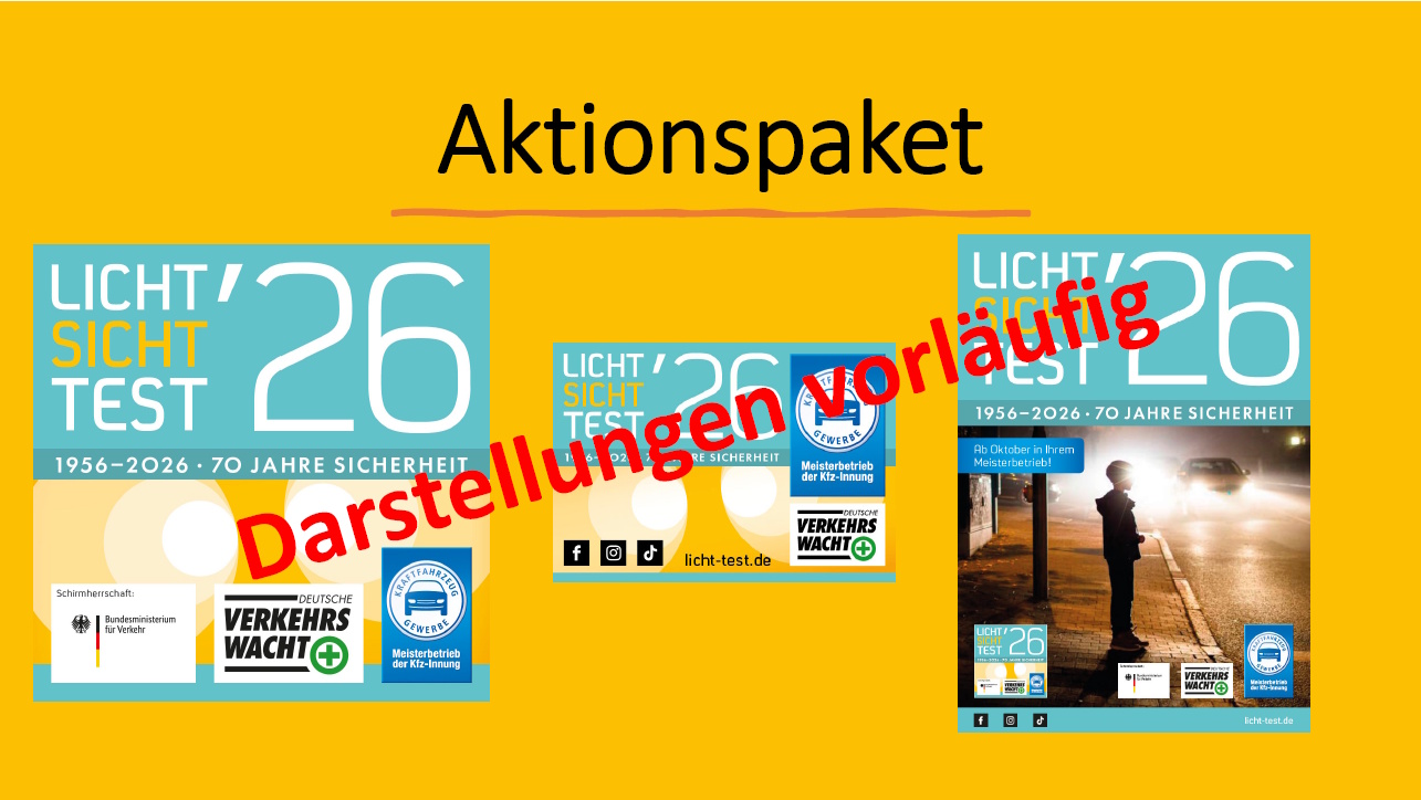 Aktionspaket „Licht-Sicht-Test 2026"