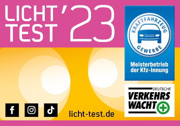 Briefaufkleber „Licht-Test 2023" (400 Stück)